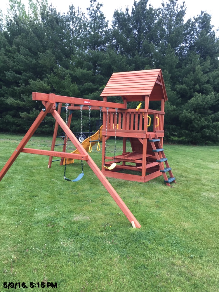 Assembled Monkey Tower Playset