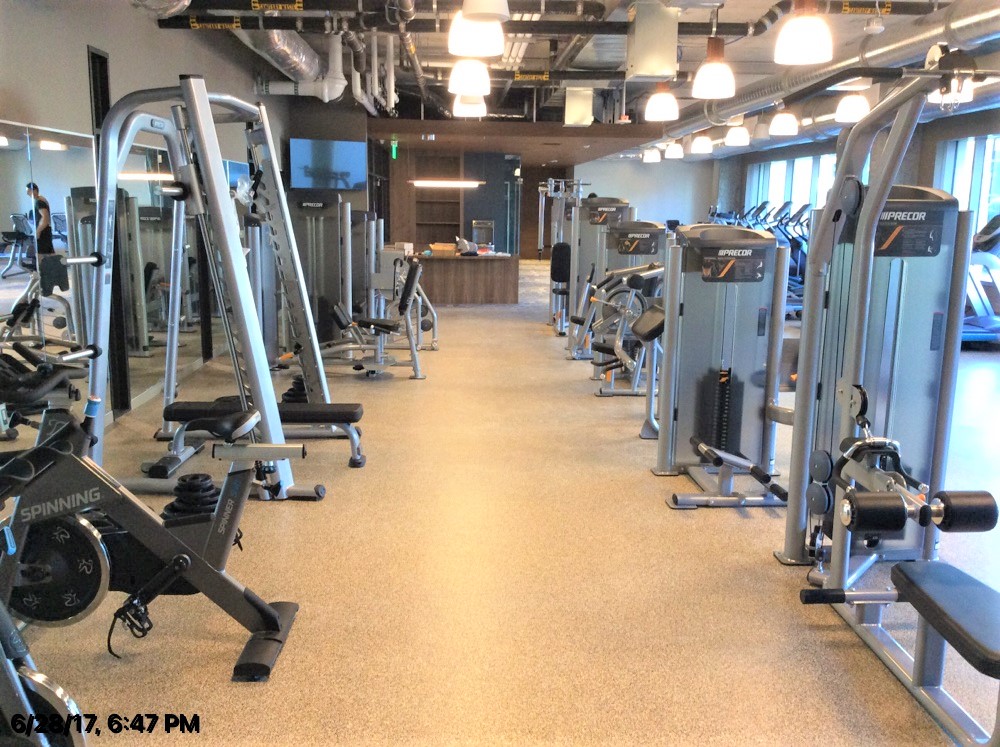 Transmotion Delivery Assembly Installation Relocation Chicago Precor Spinner Shift  Precor 802 Smith Machine Rack