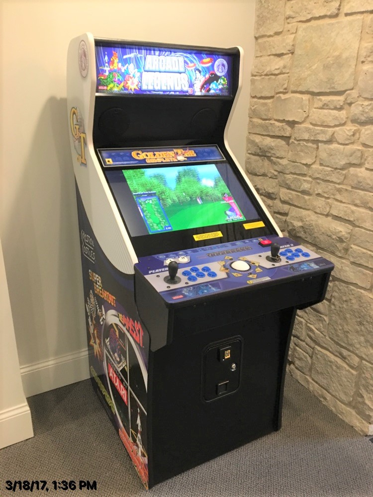 Transmotion Delivery Assembly Installation Relocation Chicago Gaming Company Arcade Legends 3 games game table atari 