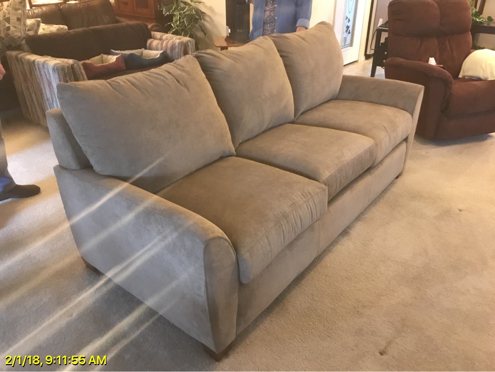 Transmotion Delivery Assembly Installation Relocation Extraction Removal Chicago IL Michigan Indiana Washington California Local Near me Downers Grove Illinois La-Z-Boy Port Ludlow Washington Amy Premier Loveseat and Amy Premier Sofa