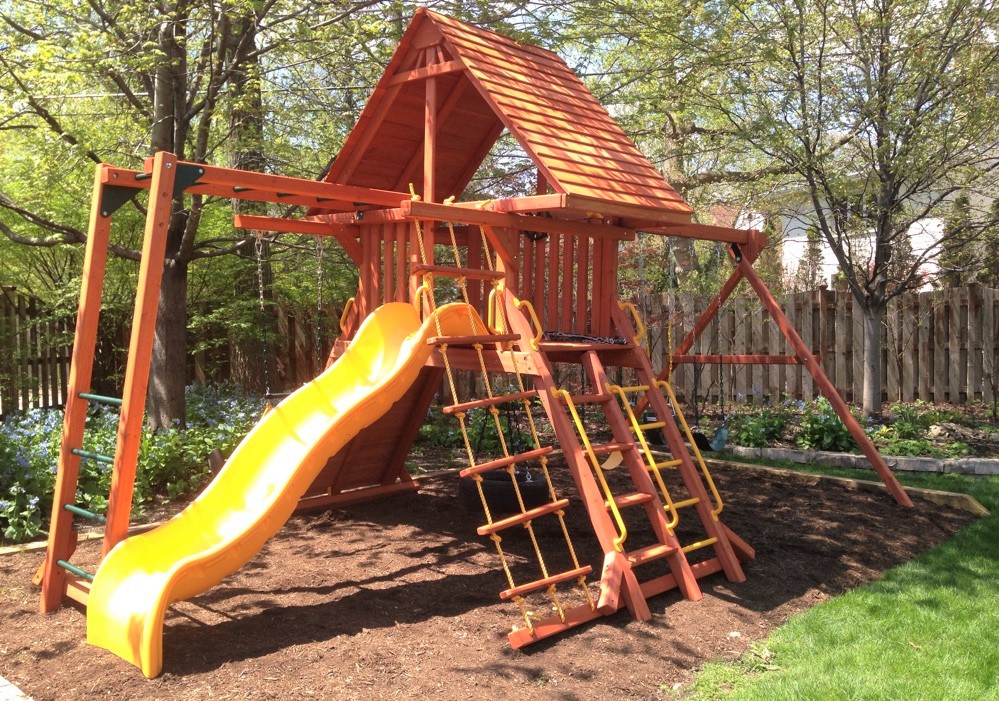 Transmotion Delivery Assembly Installation Relocation Extraction Removal Chicago IL Washington California Michigan Indiana Near me Local Fitness Fitness Equipment Patio Furniture Game Tables Gazebo Playset Relocation Highland Park IL Playset Woodplay Lions Den Moneky Bars Wood Roof 