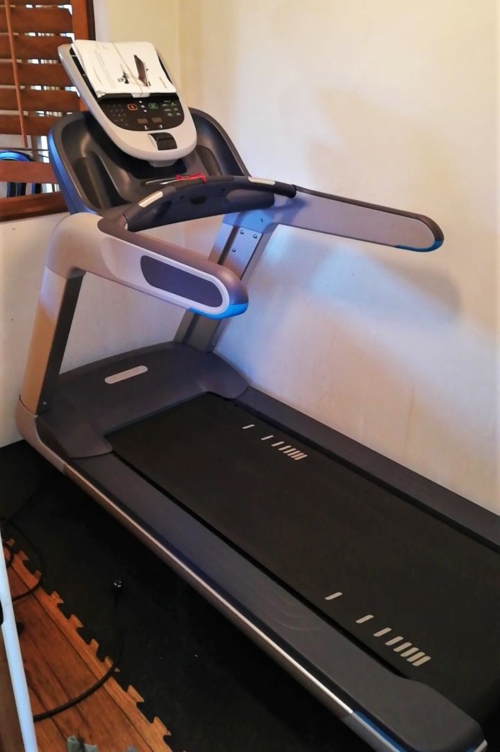 Transmotion Delivery Assembly Installation Relocation of a Precor Fitness EFX835 Elliptical TRM835 Treadmill in Alamo CA California Indiana Illinois Wisconsin Washington Michigan Crosstrainer Cars Garage Basement Muscle America Train Healthy Health Lifestyle Cardio