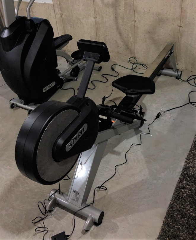 Transmotion Delivery and Assembly of Spirit Fitness CRW 800 Rower in Sycamore IL Illinois Wisconisn Indiana California Washington Michigan fitness sports healthy
