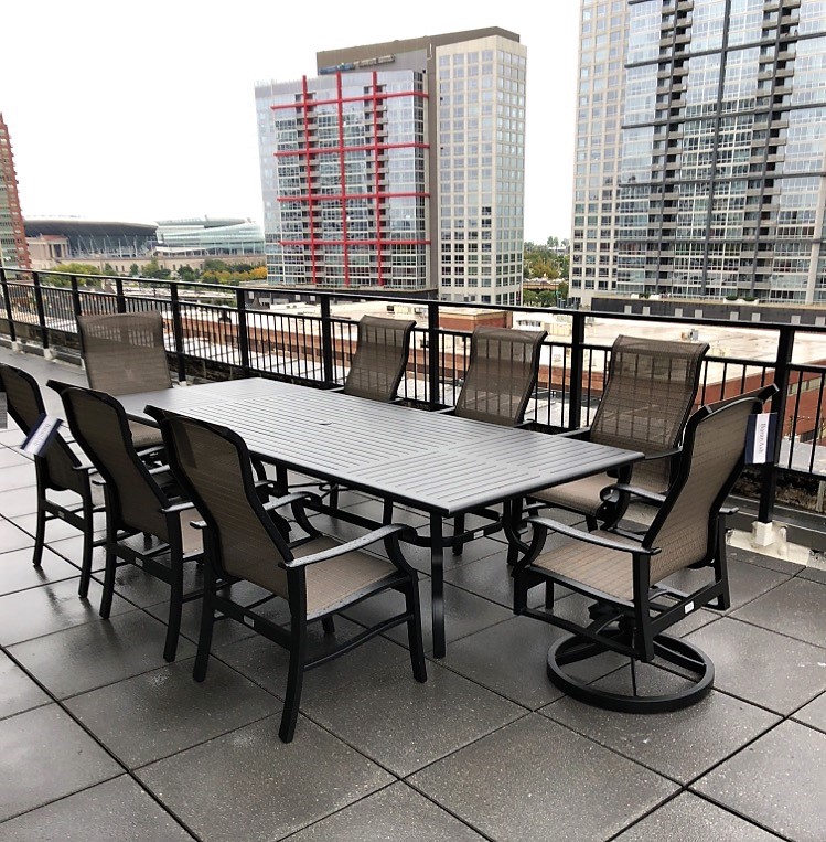 Transmotion Delivery and Installation of Patio Renaissance Patio Furniture in Chicago IL Wisconisn Illinois Michigan California Washington