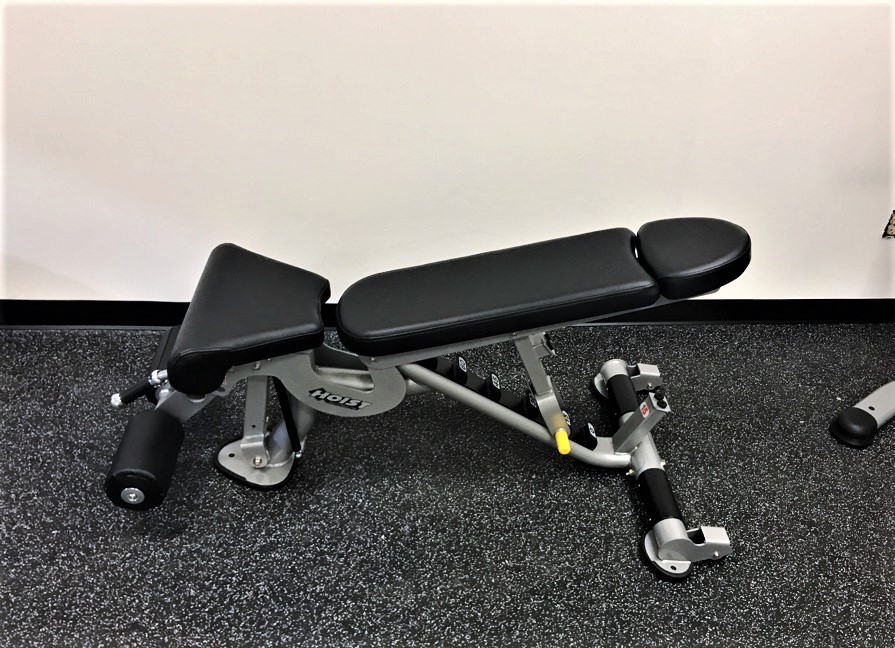 Transmotion Delivery Assembly Installation Relocation of a Hoist Fitness CF3160 Super Flat Incline Bench in Galesburg IL Illinois Indiana Wisconsin Washington Michigan California Healthy Health Fit Lifestyle America Muscle