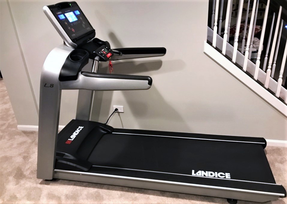 Transmotion Delivery Assembly Installation Relocation of a Landice L8 Treadmill in Naperville IL Illinois Indiana Wisconsin Washington Michigan California Gym Healthy Fit Fitness Jogging Running America United States Muscle Lifestyle
