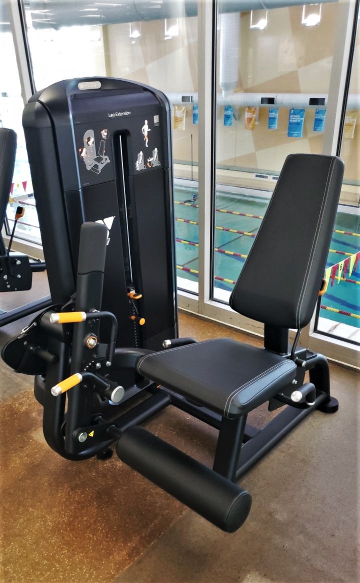 Transmotion Delivery Assembly Installation Relocation of DSL0602 Leg Press and a DSL0605 Leg Extension for YMCA in Ann Arbor MI California Washington Wisconsin Michigan Indiana Illinois Muscle Gain Train Training Gym Home Fit Fitness Health Healthy Lifestyle America United States
