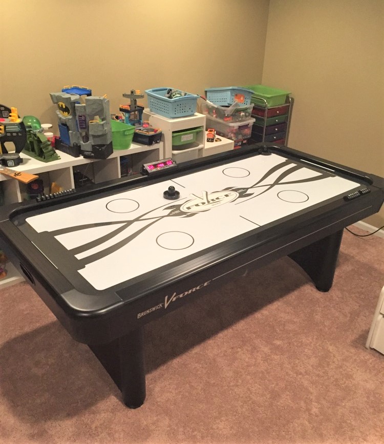 Delivery Installation Of A Brunswick V Force Air Hockey Table In